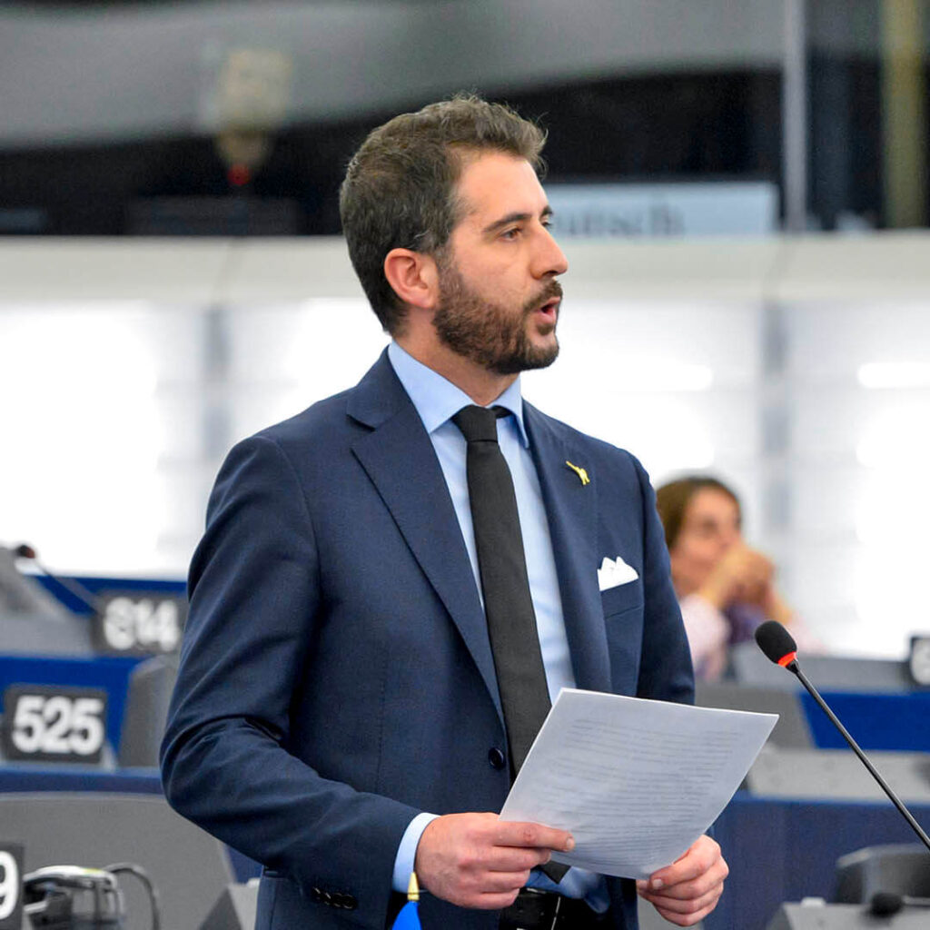 Paolo Borchia in Parlamento