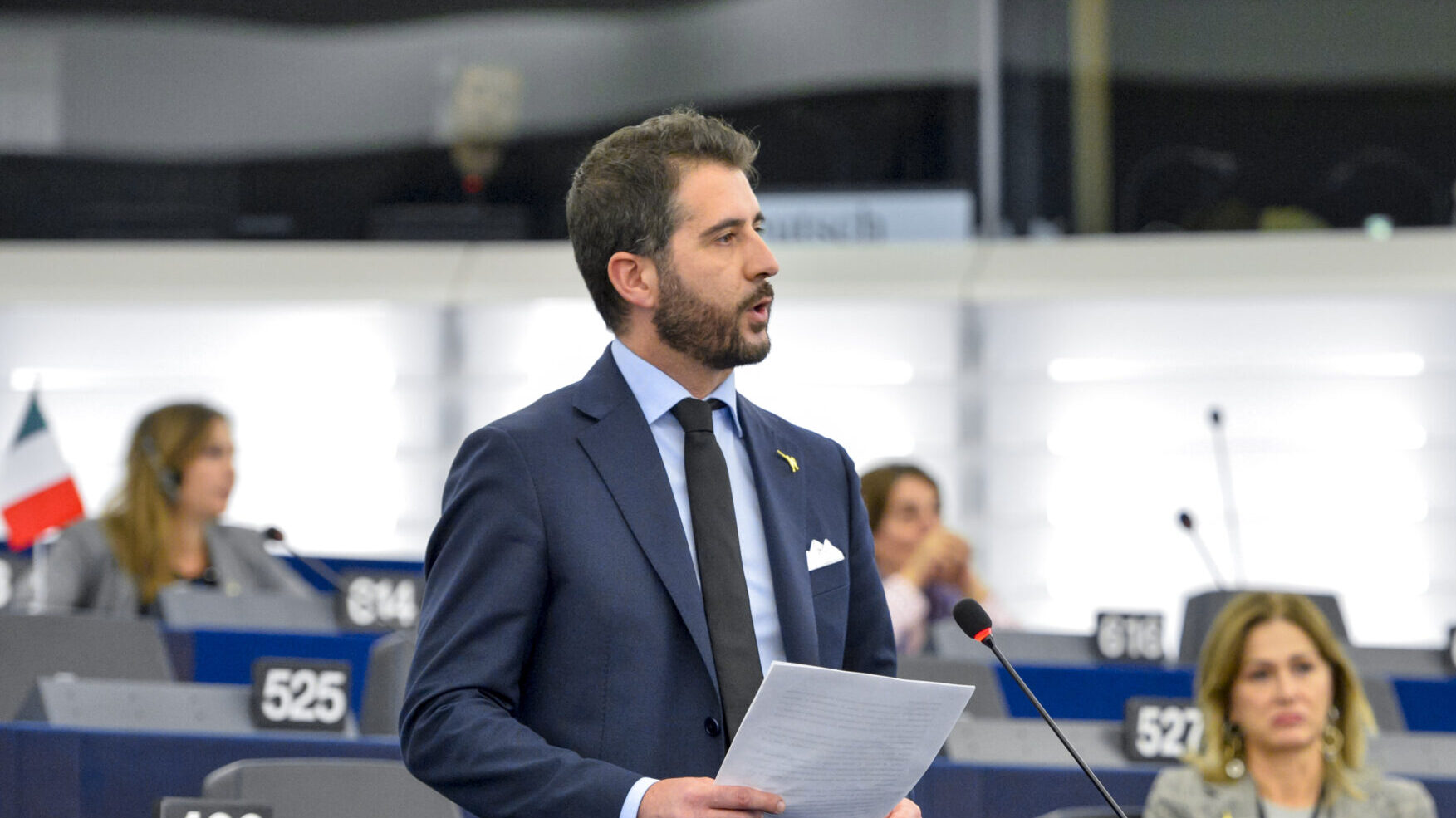 Paolo BORCHIA in the EP in Strasbourg